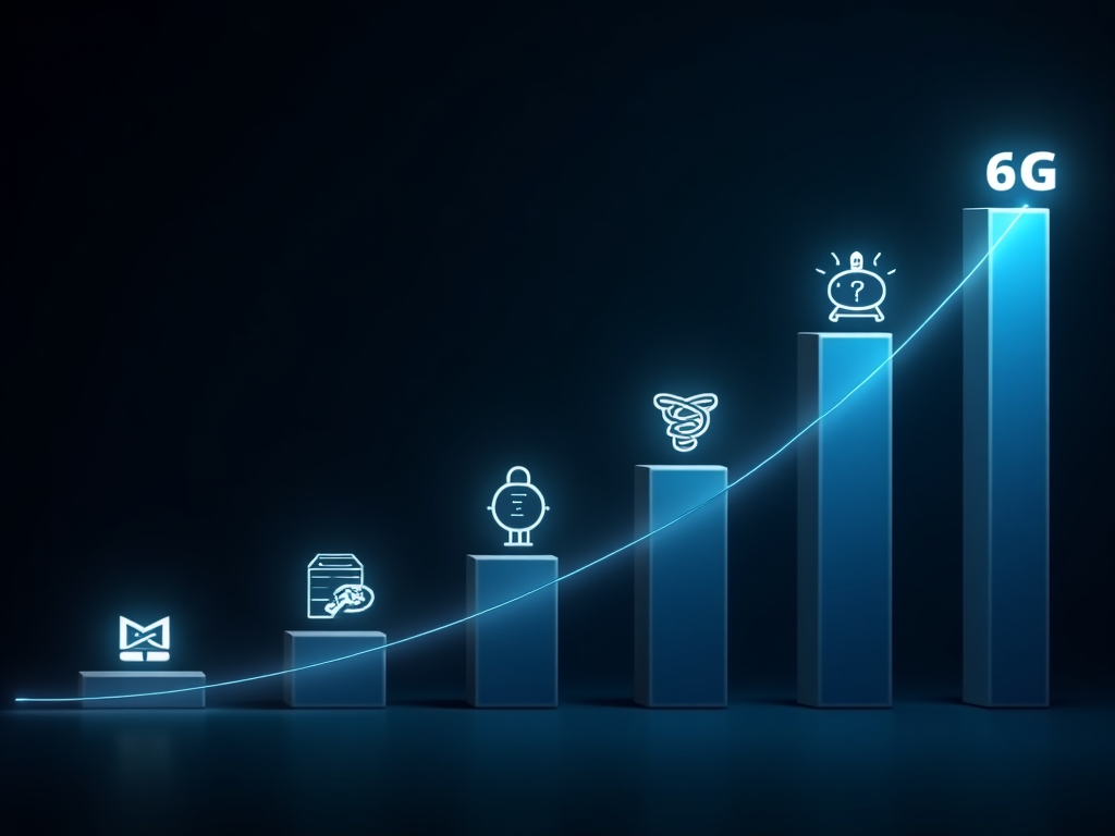 Línea de tiempo de la evolución de las redes móviles