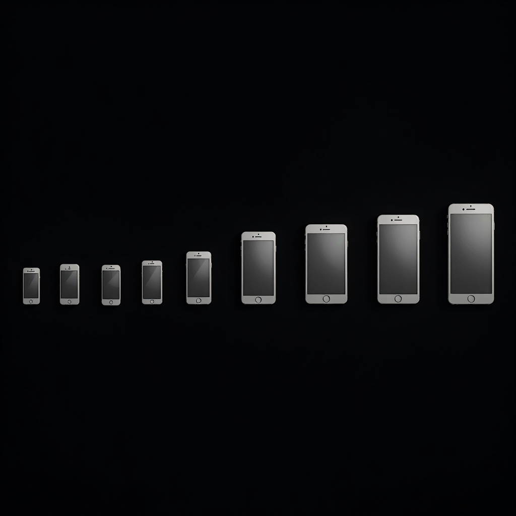 Evolución histórica de dispositivos móviles desde el 1G hasta el 5G